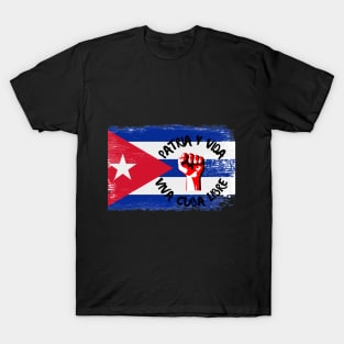 Patria Y Vida - Viva Cuba Libre T-Shirt